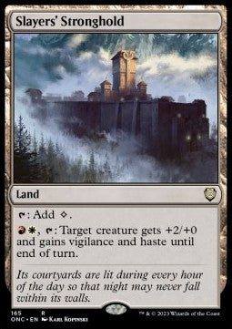 Slayers' Stronghold - Commander: Phyrexia: All Will Be One (Rare) [ONC-165]