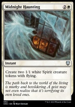 Midnight Haunting - Commander: Phyrexia: All Will Be One (Uncommon) [ONC-82]
