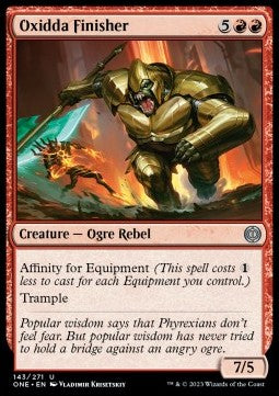 Oxidda Finisher - Phyrexia: All Will Be One (Uncommon) [ONE-143]