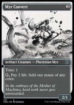 Myr Convert (V.1) - Phyrexia: All Will Be One: Extras (Uncommon) [XONE-297]