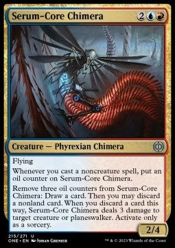 Serum-Core Chimera - Phyrexia: All Will Be One (Uncommon) [ONE-215]