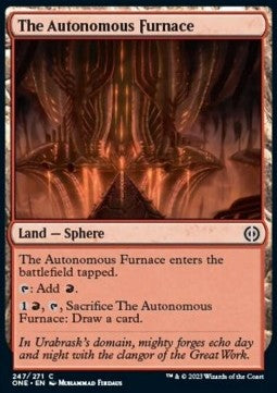 The Autonomous Furnace - Phyrexia: All Will Be One (Common) [ONE-247]