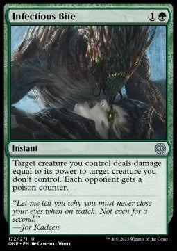 Infectious Bite - Phyrexia: All Will Be One (Uncommon) [ONE-172]