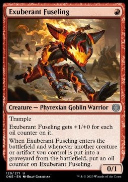 Exuberant Fuseling - Phyrexia: All Will Be One (Uncommon) [ONE-129]
