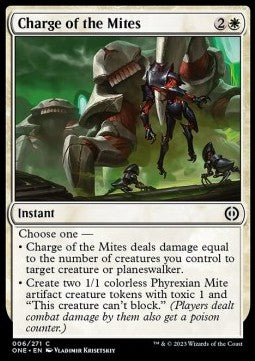 Charge of the Mites - Phyrexia: All Will Be One (Common) [ONE-6]