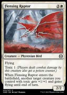 Flensing Raptor - Phyrexia: All Will Be One (Common) [ONE-12]