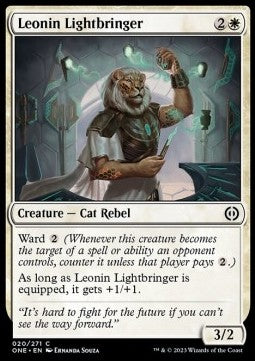 Leonin Lightbringer - Phyrexia: All Will Be One (Common) [ONE-20]