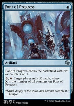 Font of Progress - Phyrexia: All Will Be One (Uncommon) [ONE-51]