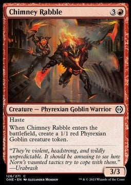 Chimney Rabble - Phyrexia: All Will Be One (Common) [ONE-126]