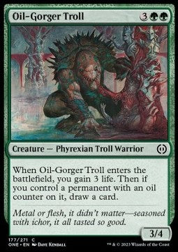 Oil-Gorger Troll - Phyrexia: All Will Be One (Common) [ONE-177]
