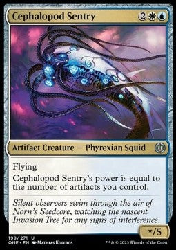 Cephalopod Sentry - Phyrexia: All Will Be One (Uncommon) [ONE-198]