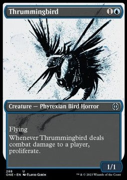 Thrummingbird (V.1) - Phyrexia: All Will Be One: Extras (Uncommon) [XONE-288]
