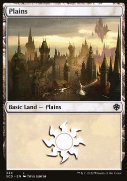 Plains (V.2) - Starter Commander Decks (Land) [SCD-334]