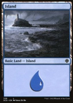 Island (V.2) - Starter Commander Decks (Land) [SCD-338]