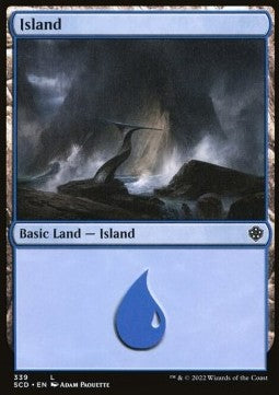Island (V.3) - Starter Commander Decks (Land) [SCD-339]