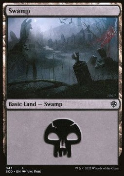 Swamp (V.3) - Starter Commander Decks (Land) [SCD-343]