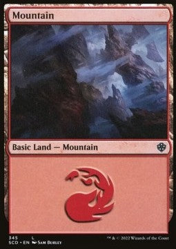 Mountain (V.1) - Starter Commander Decks (Land) [SCD-345]