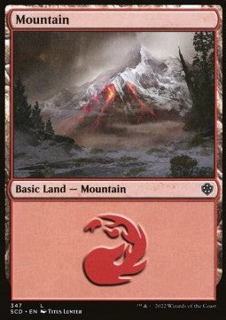 Mountain (V.3) - Starter Commander Decks (Land) [SCD-347]