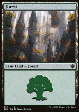 Forest (V.1) - Starter Commander Decks (Land) [SCD-349]