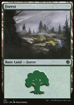 Forest (V.3) - Starter Commander Decks (Land) [SCD-351]