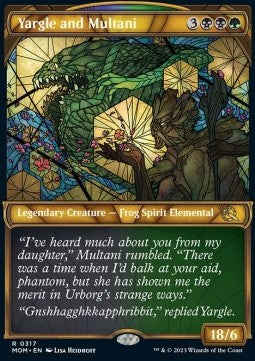 Yargle and Multani - March of the Machine: Extras (Rare) [XMOM-317]