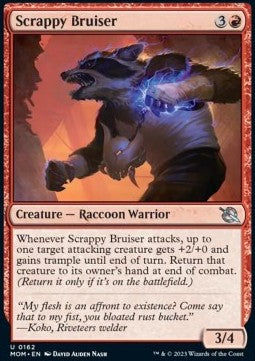 Scrappy Bruiser - March of the Machine (Uncommon) [MOM-162]