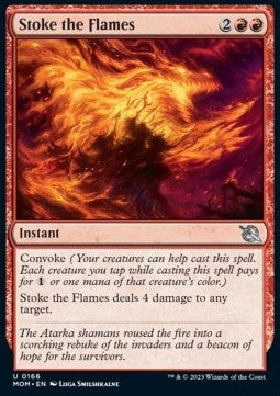 Stoke the Flames - March of the Machine (Uncommon) [MOM-166]