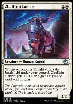 Zhalfirin Lancer - March of the Machine (Uncommon) [MOM-45]