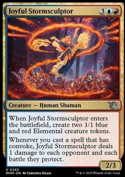 Joyful Stormsculptor - March of the Machine (Uncommon) [MOM-243]