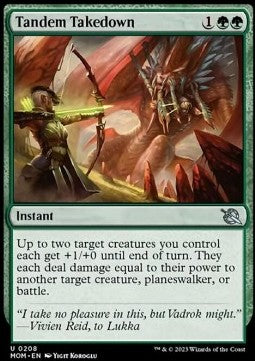 Tandem Takedown - March of the Machine (Uncommon) [MOM-208]