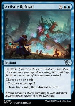 Artistic Refusal - March of the Machine (Uncommon) [MOM-46]