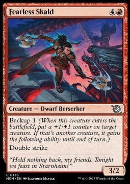 Fearless Skald - March of the Machine (Uncommon) [MOM-138]