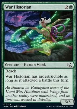 War Historian - March of the Machine (Common) [MOM-214]