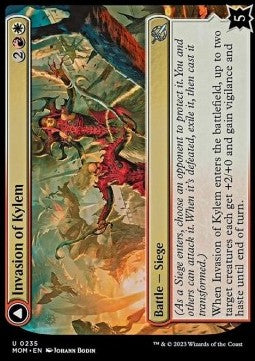 Invasion of Kylem // Valor's Reach Tag Team - March of the Machine (Uncommon) [MOM-235]