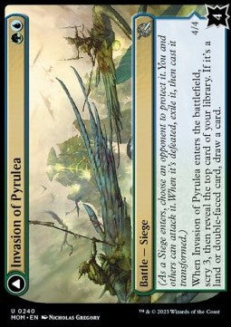 Invasion of Pyrulea // Gargantuan Slabhorn - March of the Machine (Uncommon) [MOM-240]