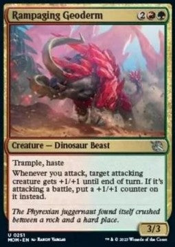 Rampaging Geoderm - March of the Machine (Uncommon) [MOM-251]