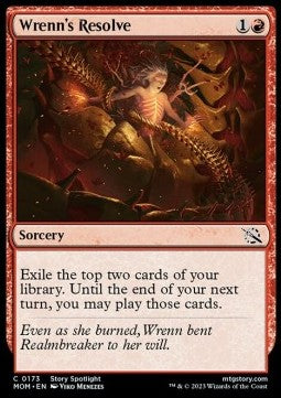 Wrenn's Resolve - March of the Machine (Common) [MOM-173]