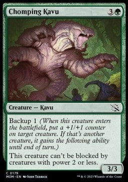 Chomping Kavu - March of the Machine (Common) [MOM-179]