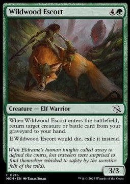 Wildwood Escort - March of the Machine (Common) [MOM-216]