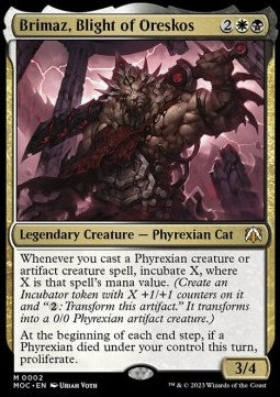 Brimaz, Blight of Oreskos - Commander: March of the Machine (Mythic) [MOC-2]