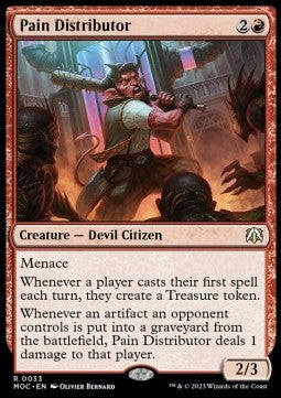 Pain Distributor - Commander: March of the Machine (Rare) [MOC-33]