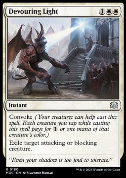 Devouring Light - Commander: March of the Machine (Uncommon) [MOC-180]