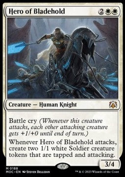 Hero of Bladehold - Commander: March of the Machine (Mythic) [MOC-188]