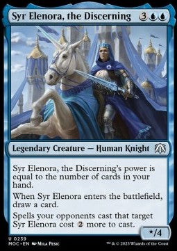 Syr Elenora, the Discerning - Commander: March of the Machine (Uncommon) [MOC-239]