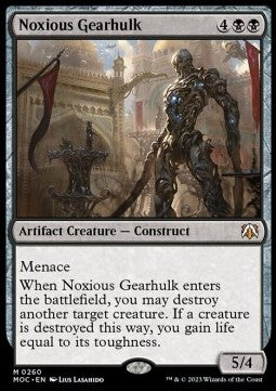 Noxious Gearhulk - Commander: March of the Machine (Mythic) [MOC-260]