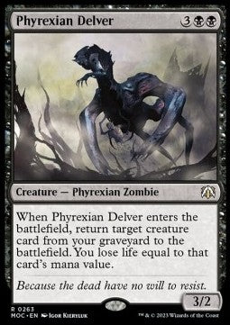 Phyrexian Delver - Commander: March of the Machine (Rare) [MOC-263]