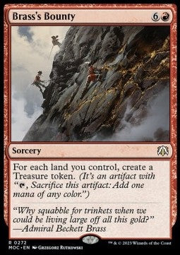 Brass's Bounty - Commander: March of the Machine (Rare) [MOC-272]