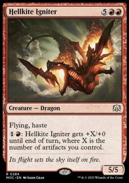 Hellkite Igniter - Commander: March of the Machine (Rare) [MOC-284]