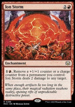 Ion Storm - Commander: March of the Machine (Rare) [MOC-286]