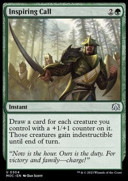 Inspiring Call - Commander: March of the Machine (Uncommon) [MOC-304]